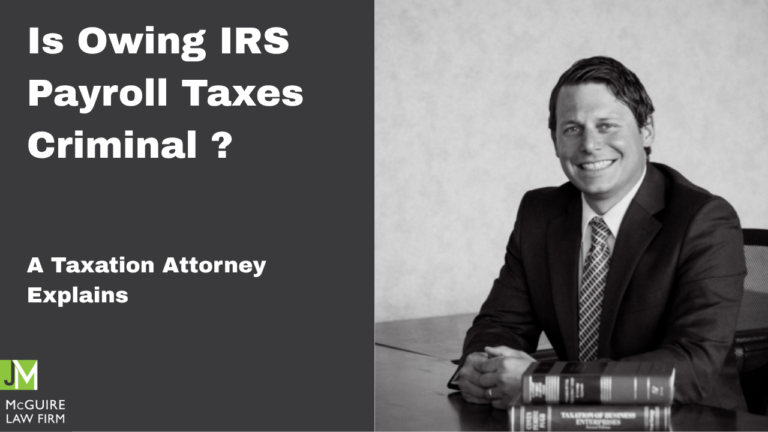 IRS payroll taxes